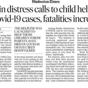 HT_Rise In Distress Calls To Child Helplines_01_05_2021